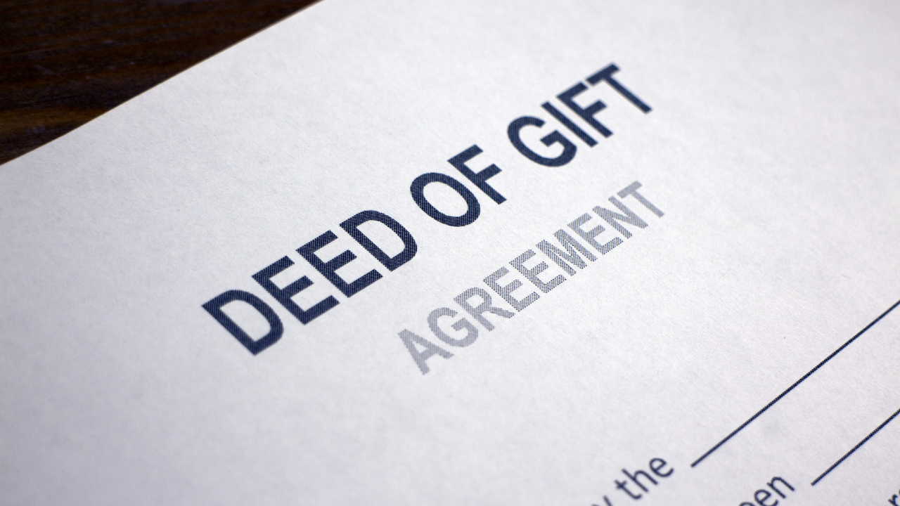 Gift Deed Format | PDF | Deed | Property